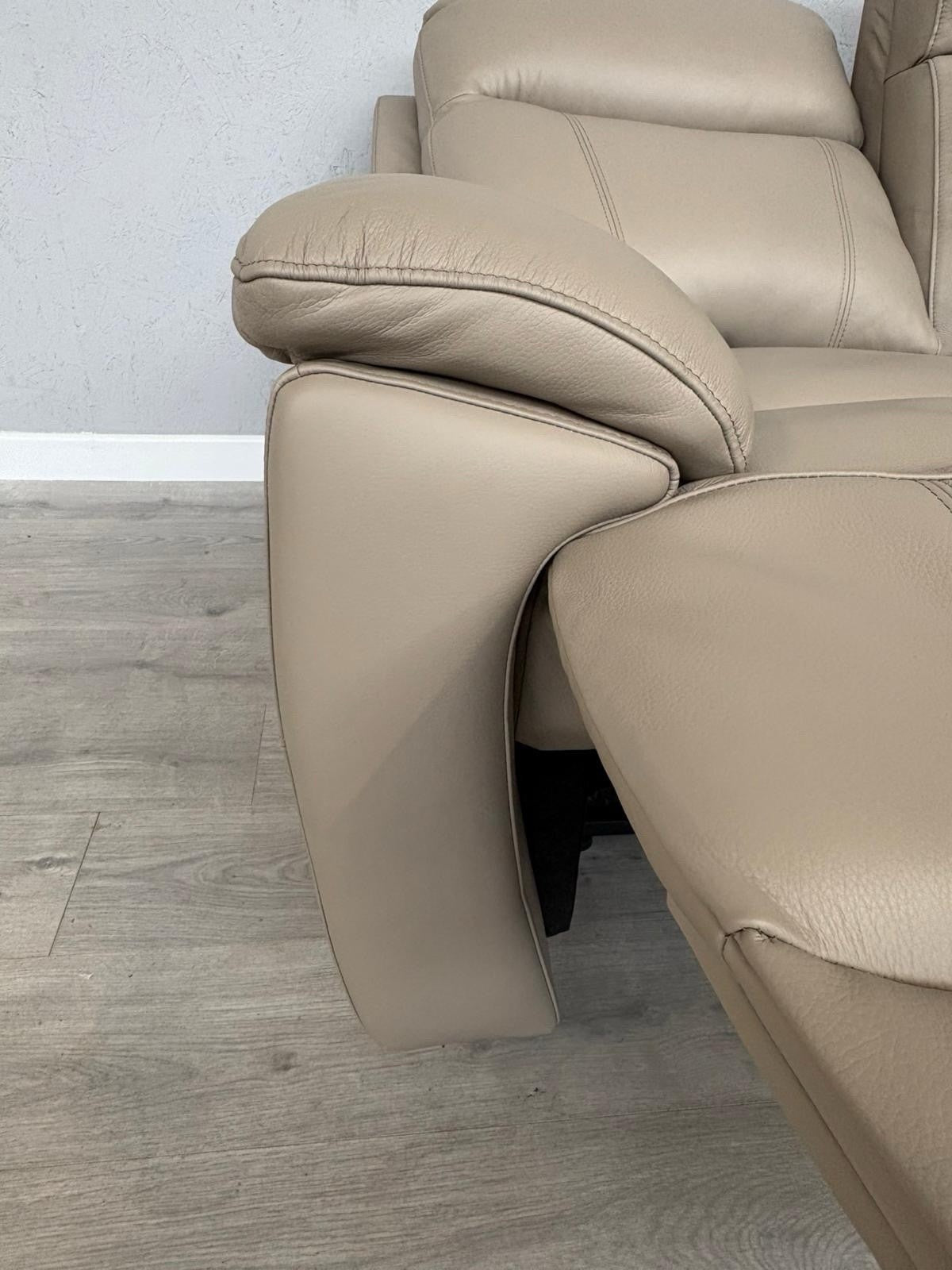 Furniture Village - SLOANE Leather Large Power Recliner Corner Sofa - RRP £1,995