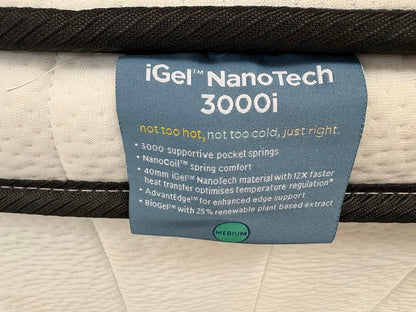 IGEL Nanotech 3000i 5ft Kingsize Mattress, Medium - RRP £1,749