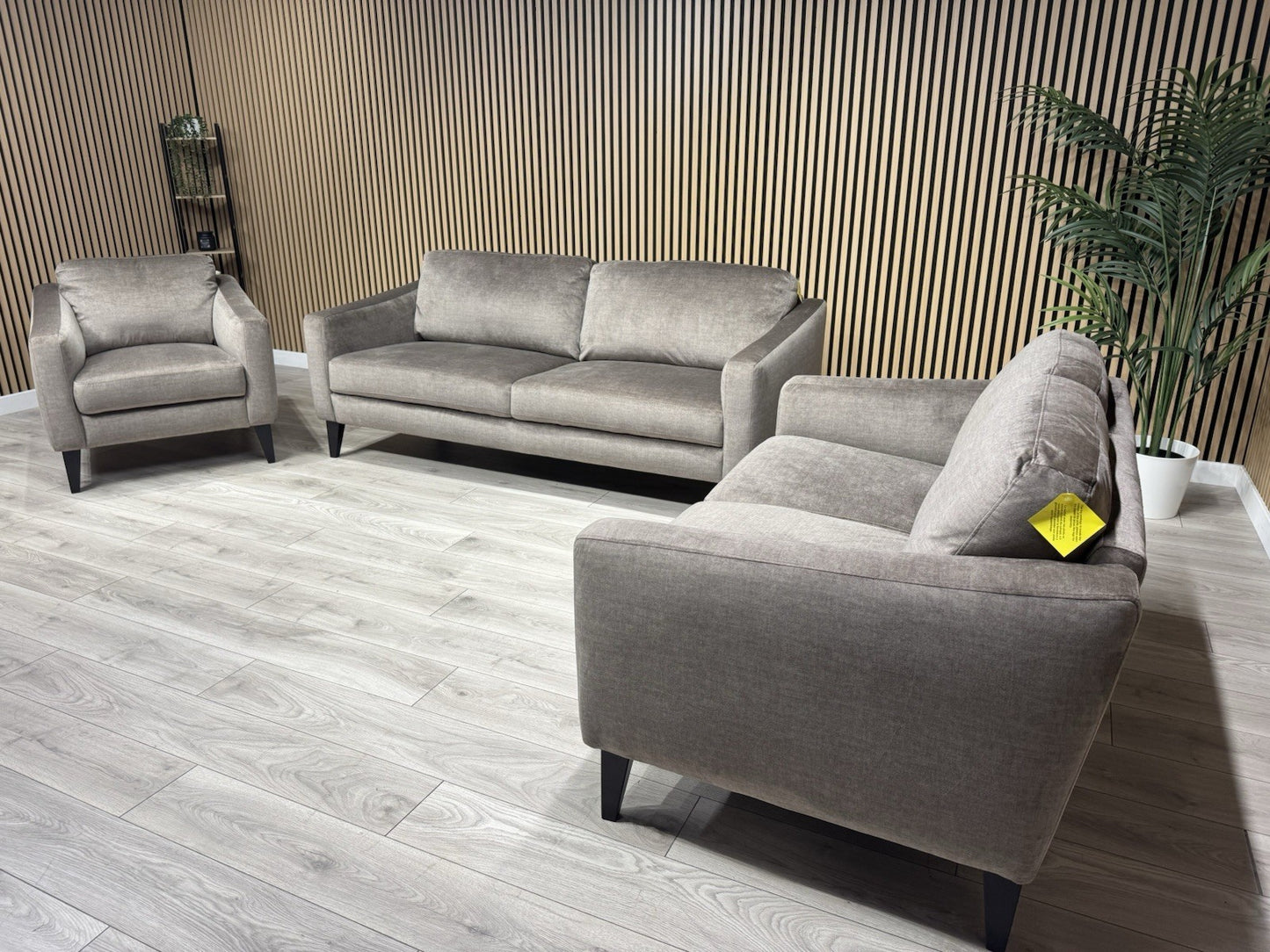 John Lewis BAILEY Style Fabric 3 Seater + 2 Seater + Armchair Set - RRP £4548