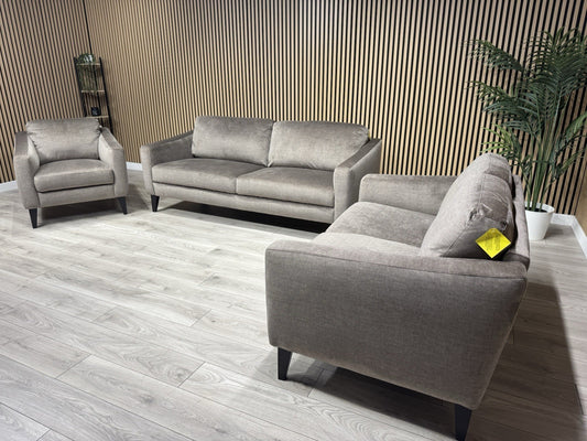 John Lewis BAILEY Style Fabric 3 Seater + 2 Seater + Armchair Set - RRP £4548