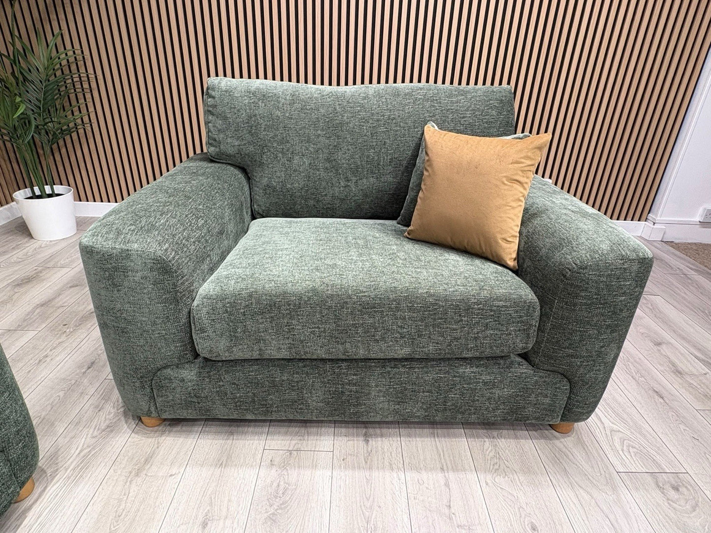 DFS Sample Enzo Fabric 4 Seater Sofa + Love Chair Set RRP £2799
