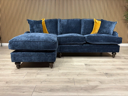 Laura Ashley HERITAGE Style Fabric 3 Seater Chaise Sofa - RRP £2,800