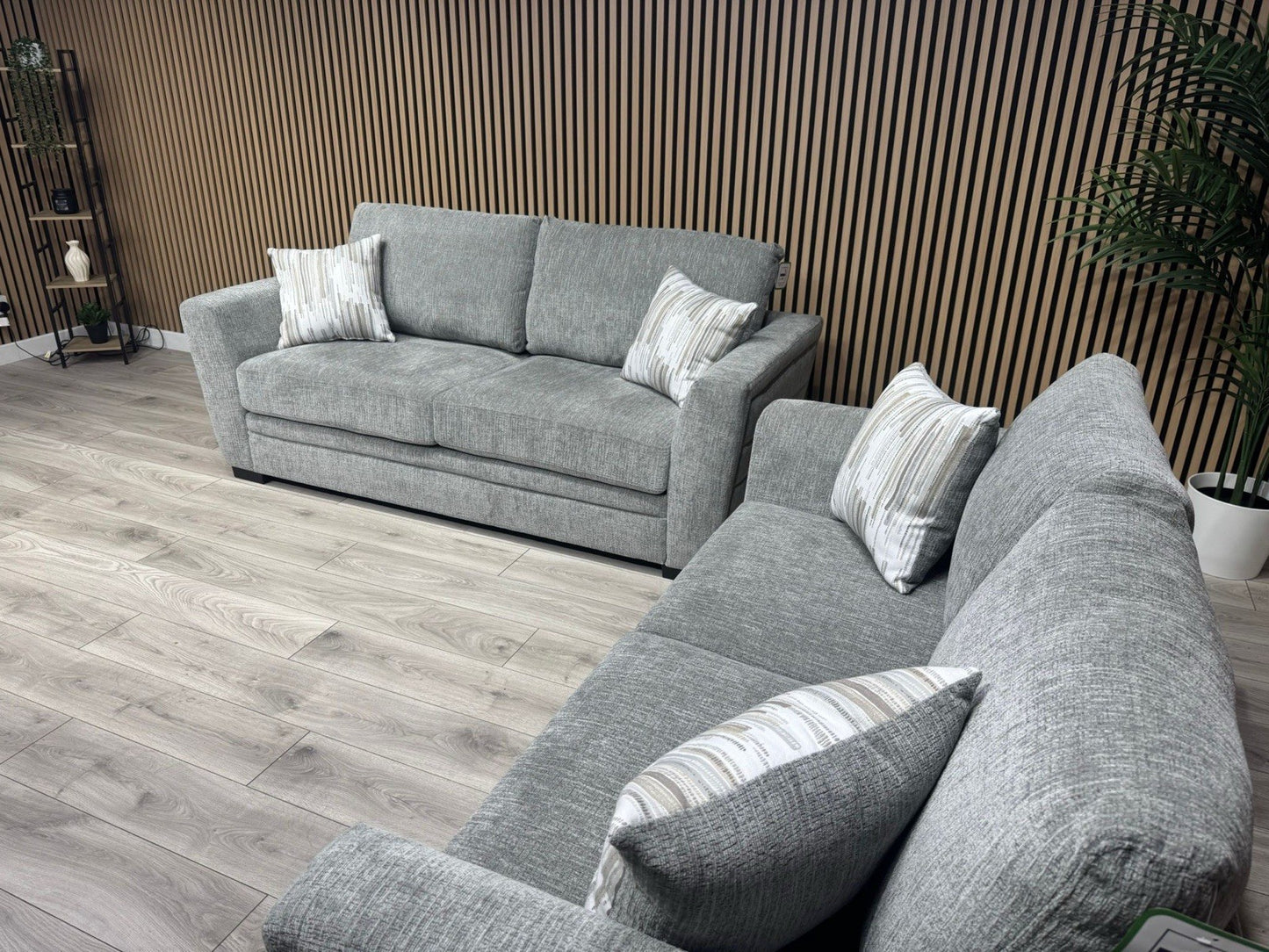 DFS - RENAE Style 3 + 2 Seater Sofa Set, Formal Back - RRP £1,898