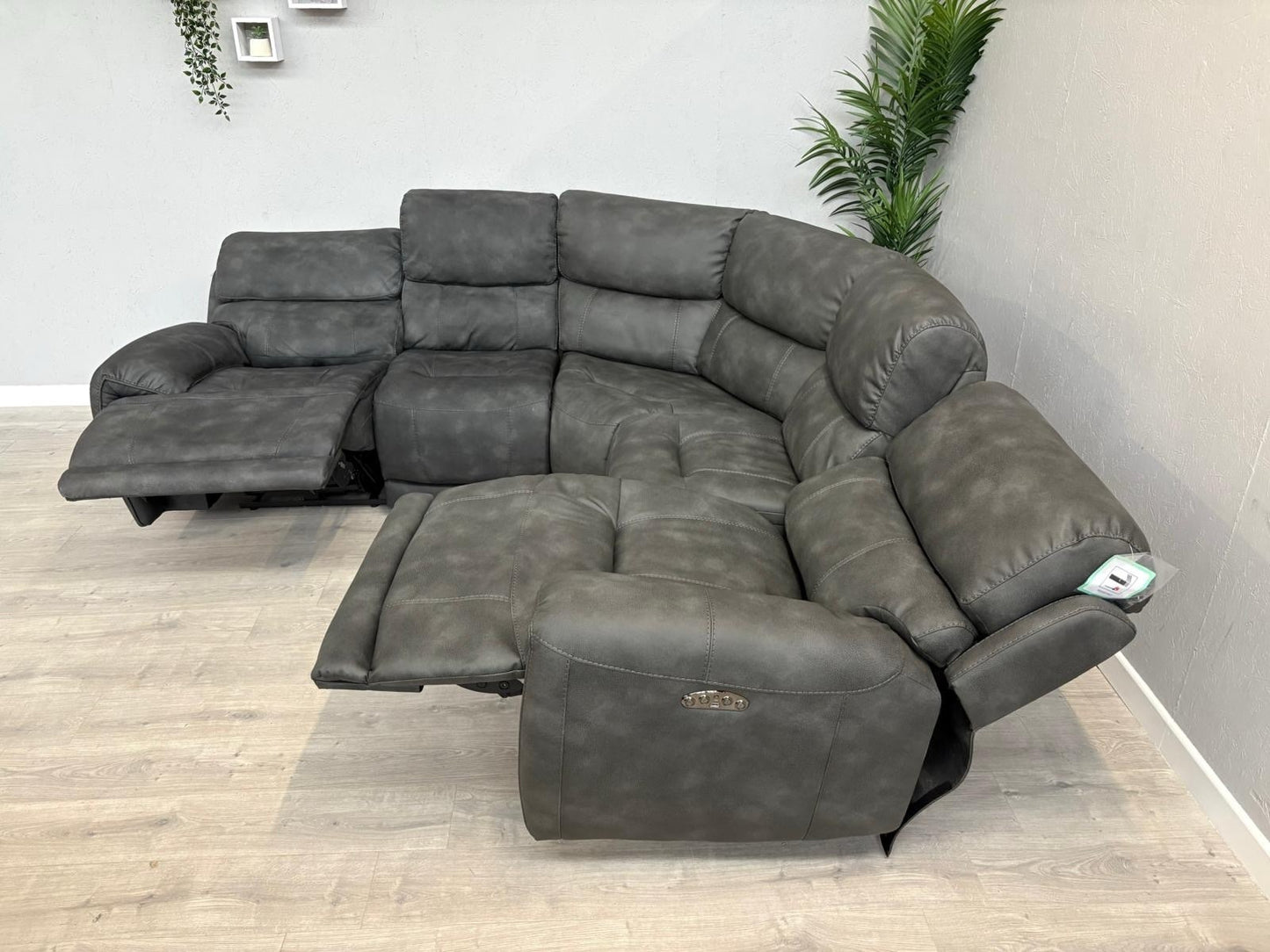Furniture Village - LINK Fabric Large Power Recliner Corner Sofa - RRP £2,445