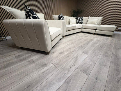F.V Mariah Style Corner Sofa & Love Chair - Different Combinations Available