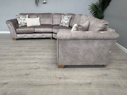 Furniture Village - Aura Large Classic Back Corner Sofa RRP - £3795