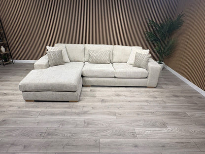 DFS Sample Pandora LHF Large 3 Seater Chaise Sofa - RRP: £3295