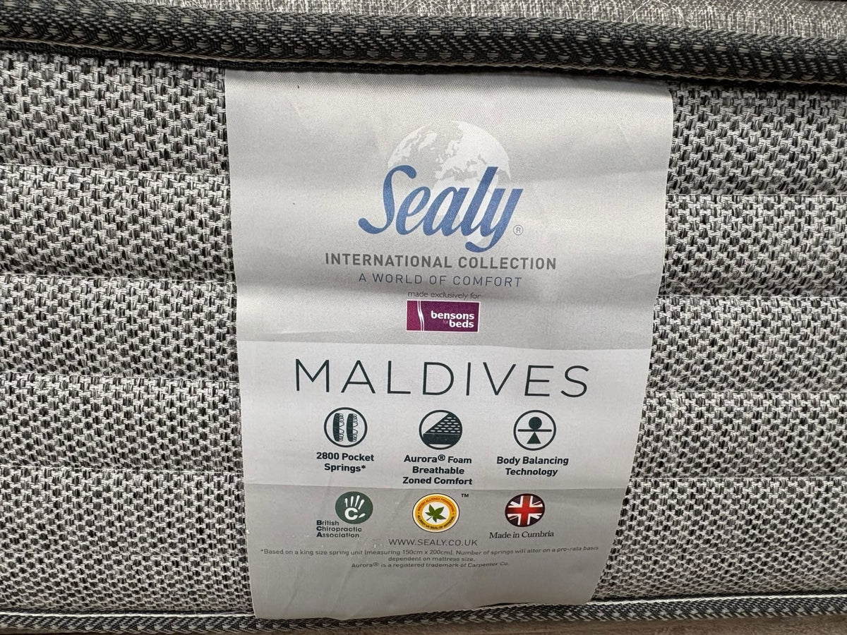 Sealy MALDIVES 2800 Pocket Sprung 6ft Superking Mattress, Medium - RRP £2,899