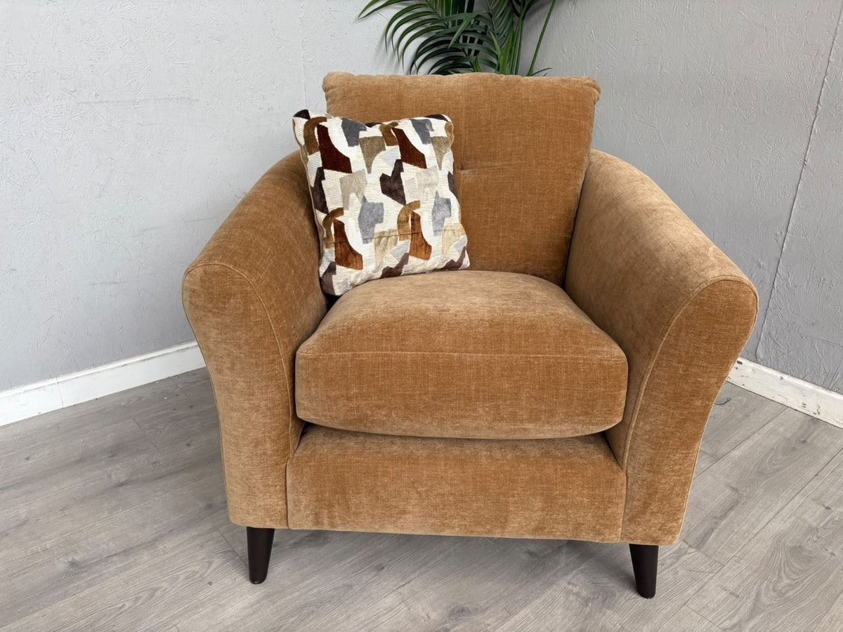 MOLLY Fabric Standard Back Armchair/Accent Chair RRP £899