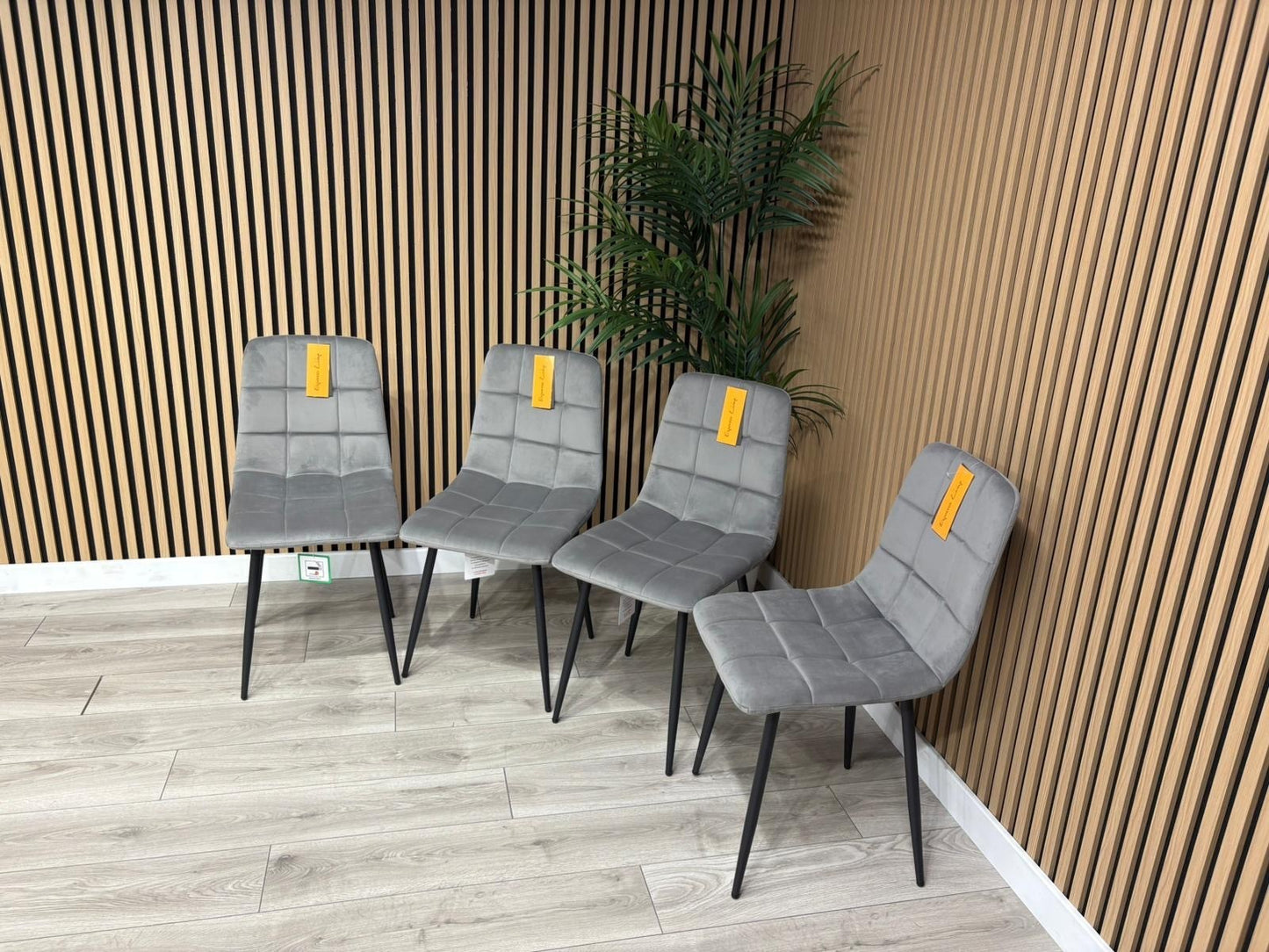 NEXT Sample - Brushed velvet dining chair