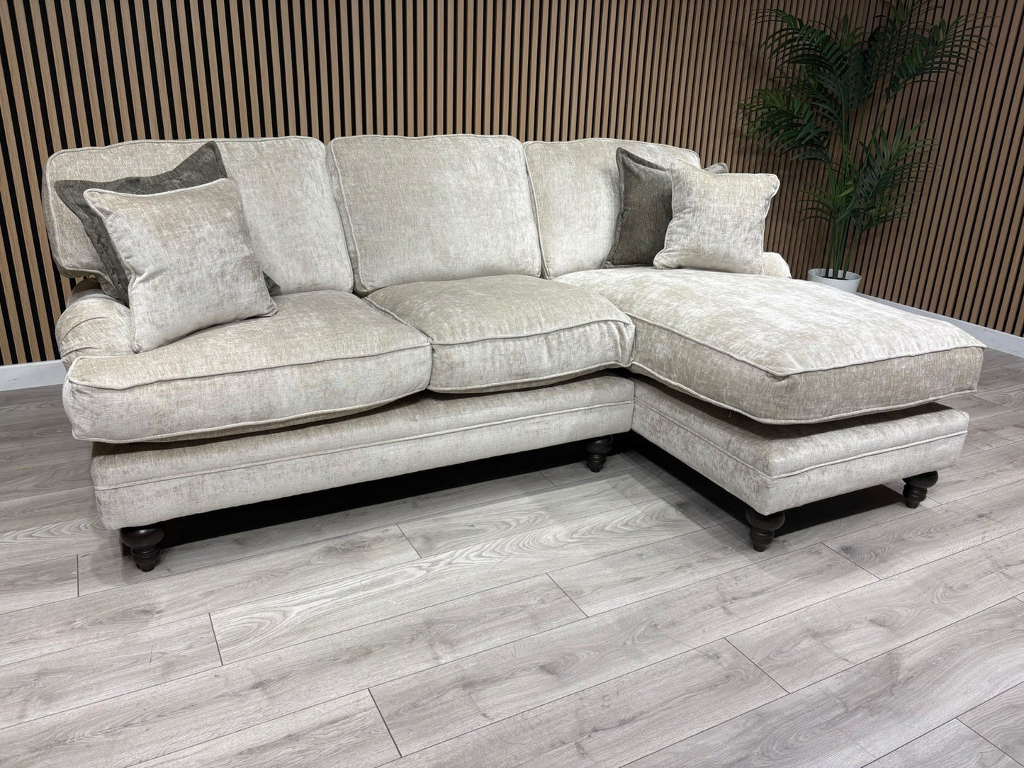 Laura Ashley HERITAGE Style Fabric 3 Seater Chaise Sofa - RRP £2,800