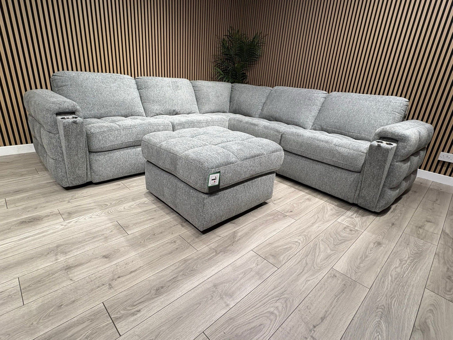 DFS - MAVAM Modular Premium Fabric 2 Corner 2 Sofa + Footstool - RRP £3499