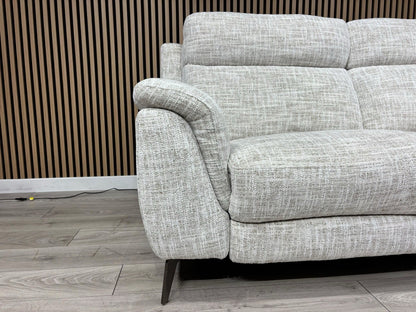 Furniture Village ECLIPSE Fabric Power Recliner RHF Chaise Corner Sofa RRP £2245