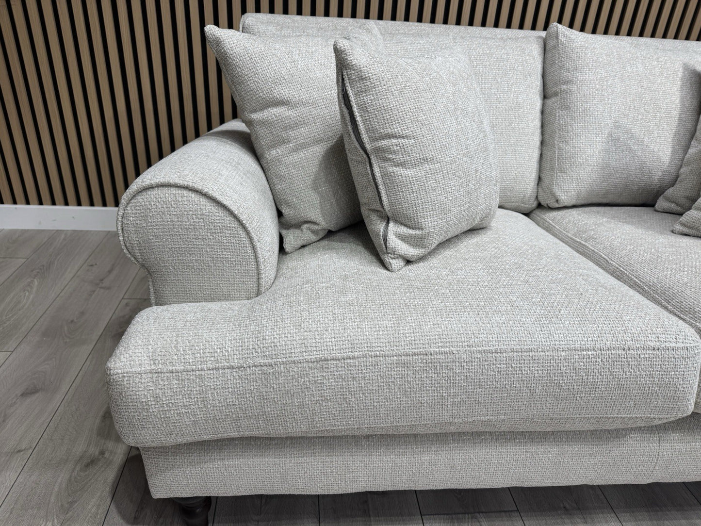 Laura Ashley LYNDEN Style Fabric 3 Seater + 2 Seater Sofa Set - RRP £2,700