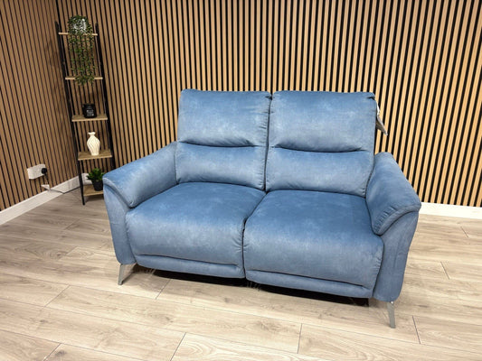 Furniture Village DAYTONA Fabric 2 Seater Power Recliner Sofa - RRP £1,395