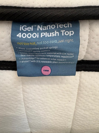 IGEL Nanotech 4000i 5ft Kingsize Mattress, Firm - RRP £1,899