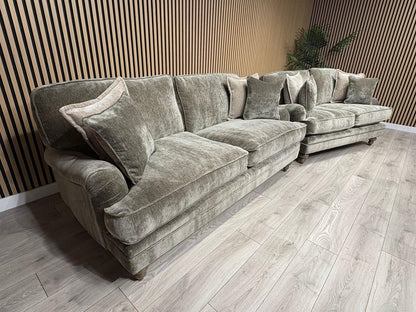 Laura Ashley HERITAGE Style Fabric 3 Seater + 2 Seater Sofa Set - RRP £3,500