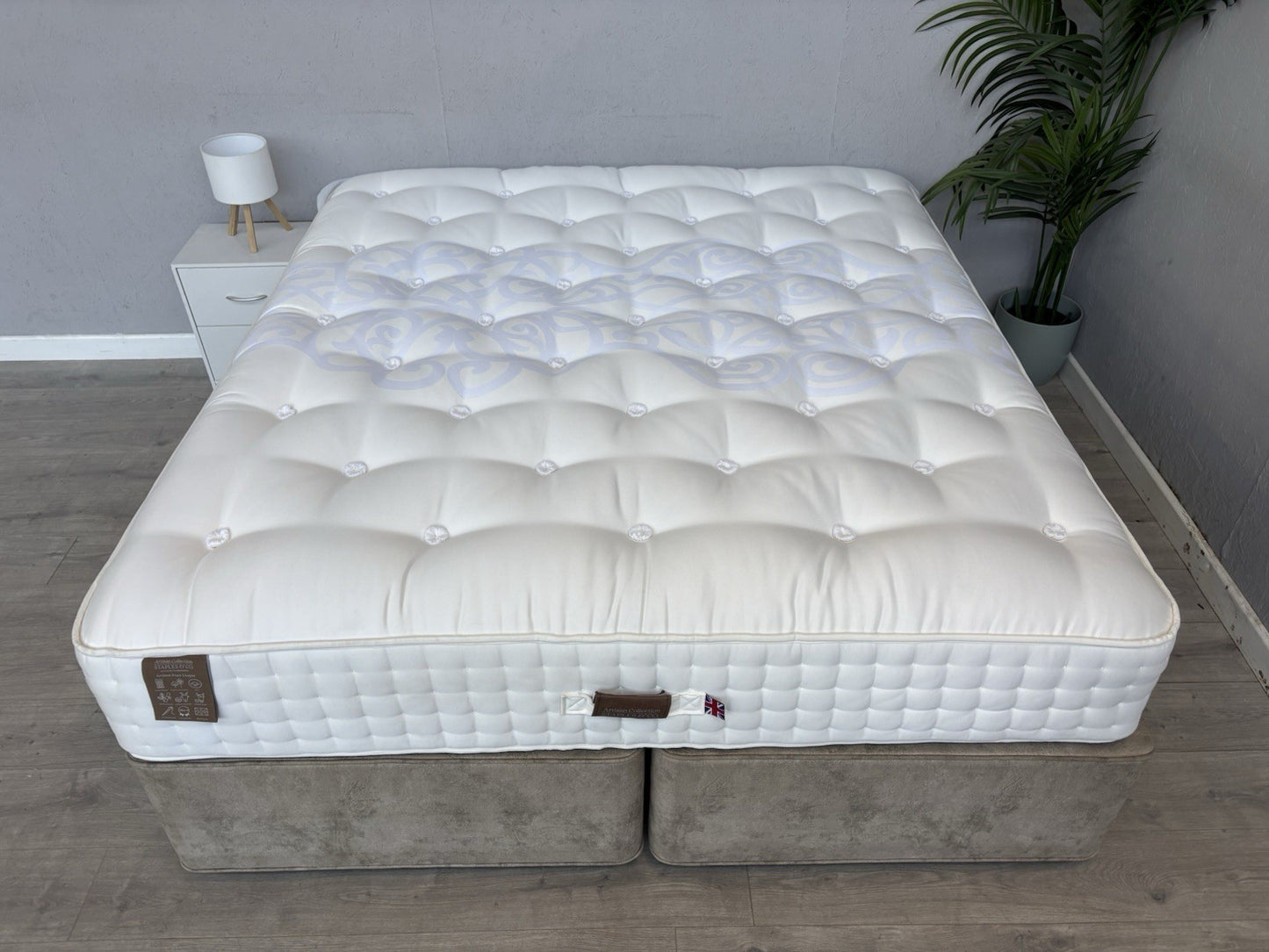 Staples and Co. Artisan Pure UTOPIA Mattress 6ft Superking, Firm - RRP £2,299