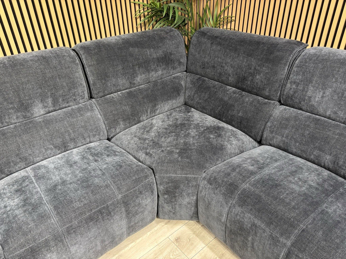 Furniture Village ECLIPSE Style Large Fabric Power Recliner Corner - RRP £3,995