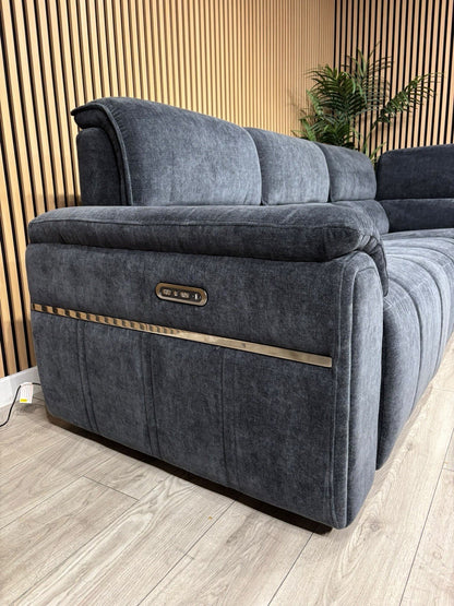 Furniture Village ECLIPSE Style Large Fabric Power Recliner Corner - RRP £3,995