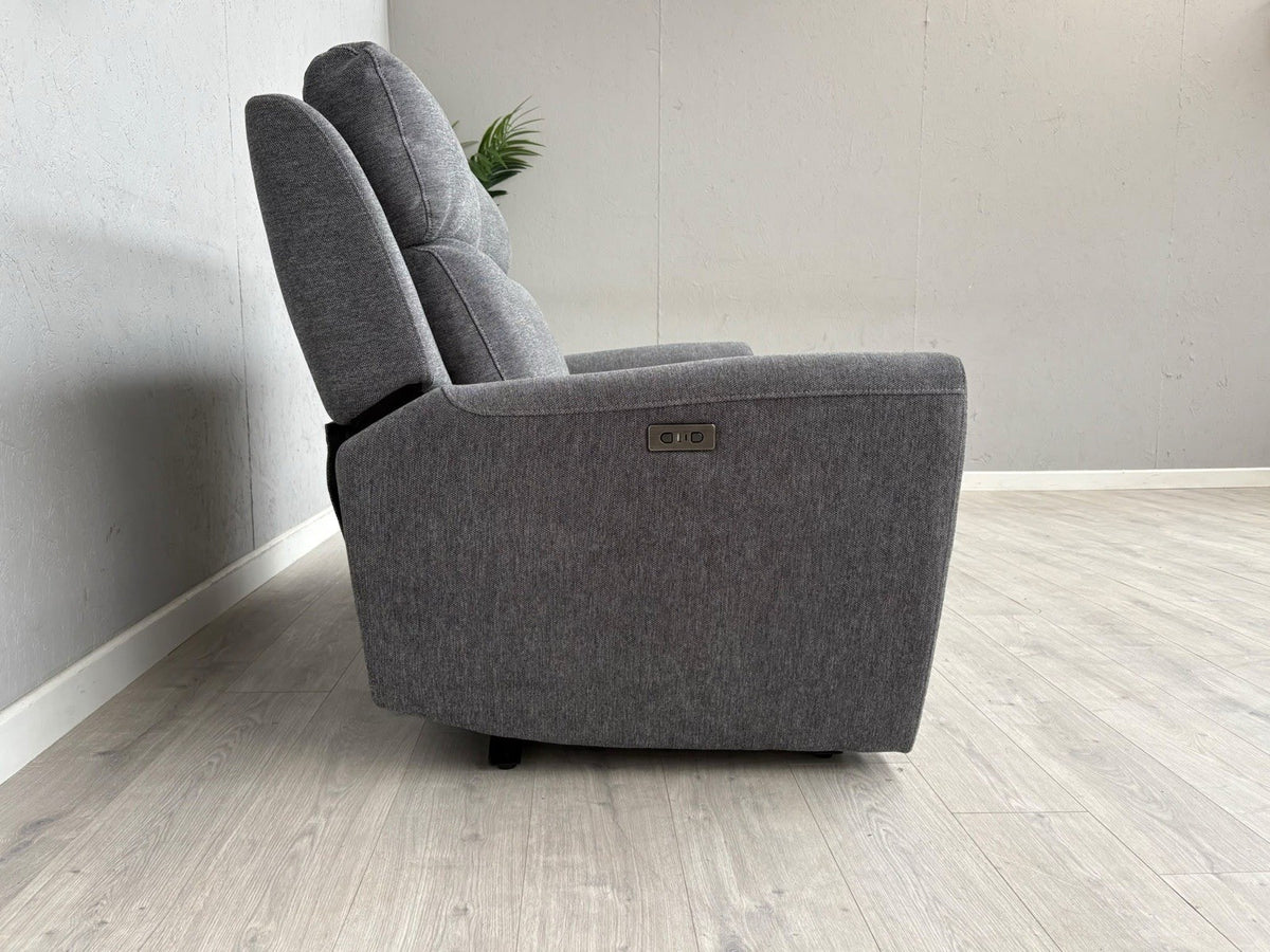 DFS Gilford 2 Seater Fabric Power Recliner Sofa - RRP £979 (Read Description)