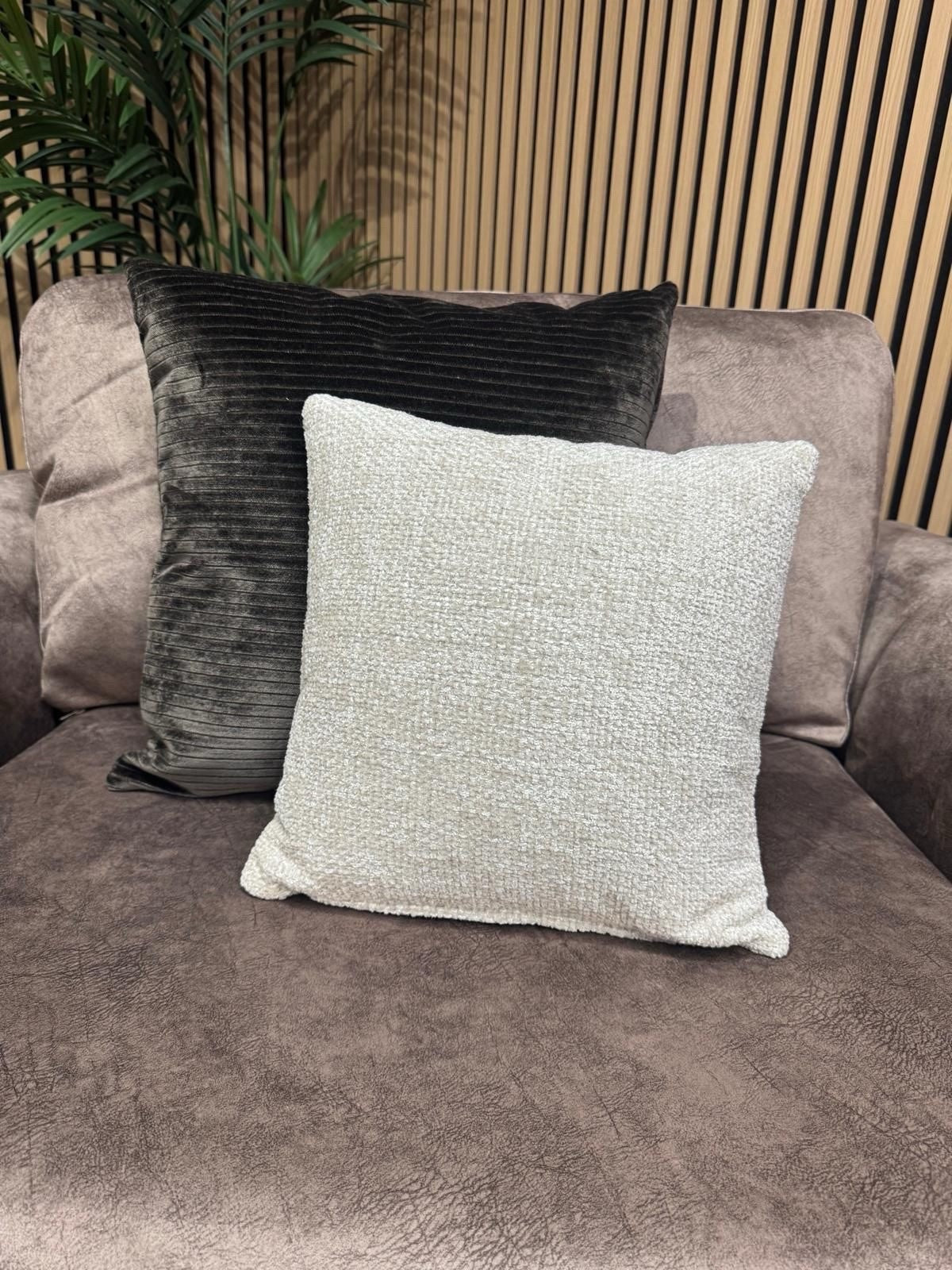 DEVINE Glamour Large Fabric 4 Seater Sofa + Love Chair Armchair - RRP £2,398