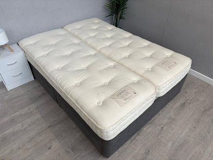 Hypnos Emotion Natural Pocket 5ft Kingsize Split Adjustable Mattress - RRP £1898