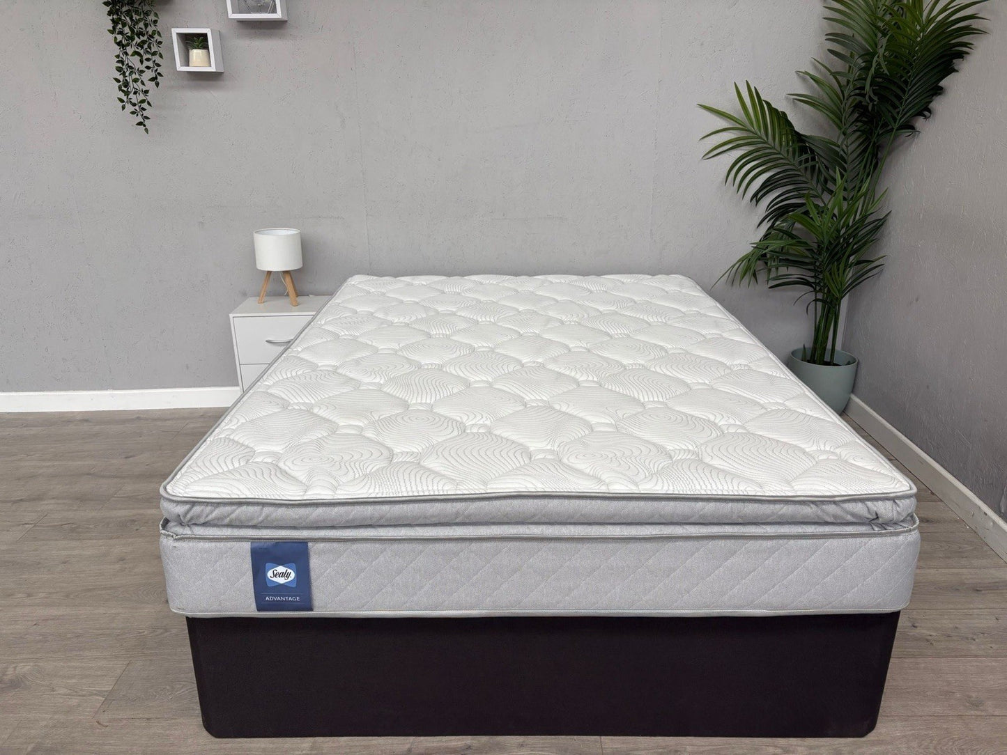 Sealy Advantage Sapphire Geltex Pillow 5ft Kingsize Mattress, Medium - RRP £869