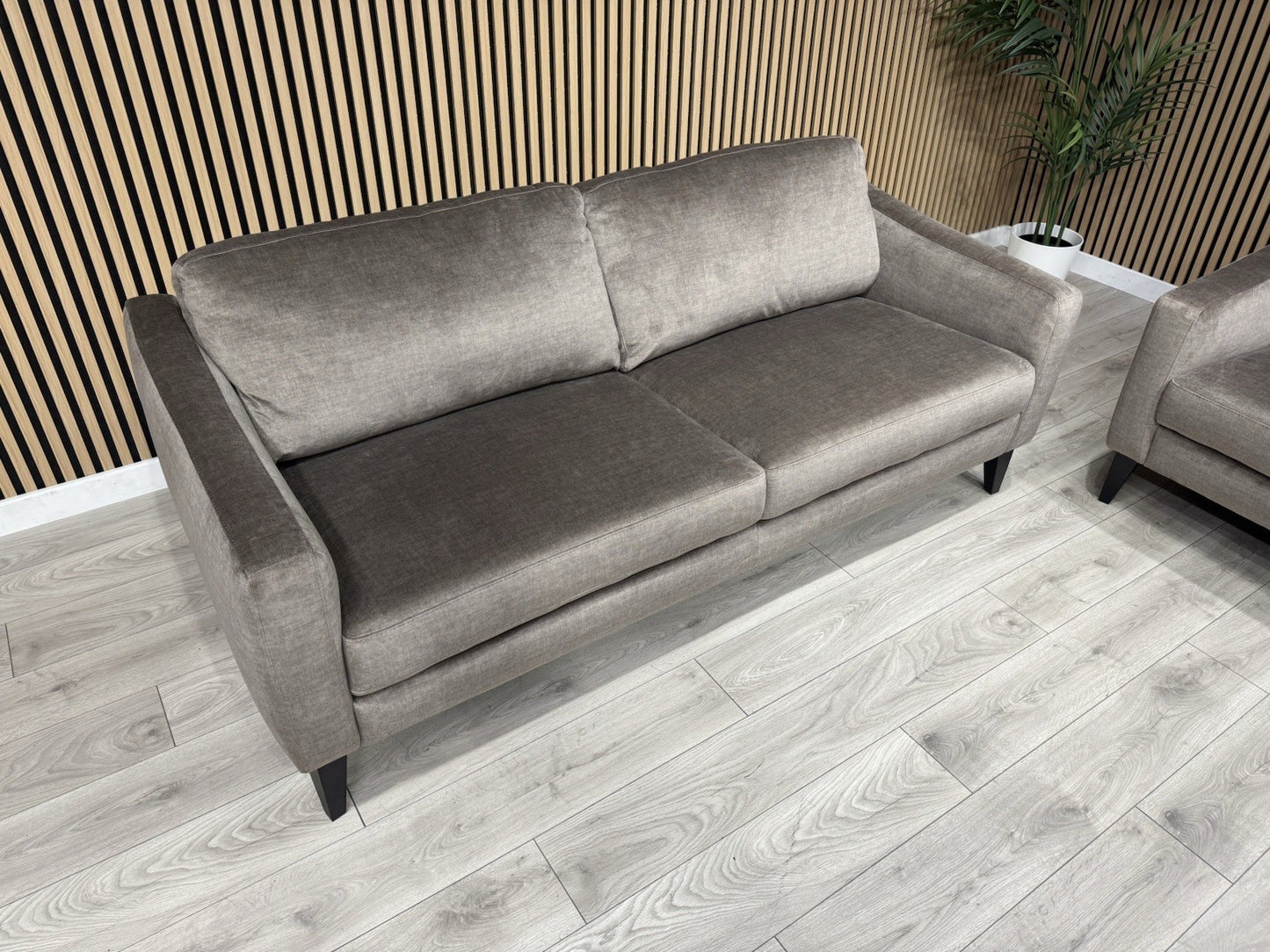John Lewis BAILEY Style Fabric 3 Seater + 2 Seater Sofa Set, Stone - RRP £2,978