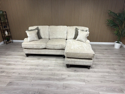 Laura Ashley HERITAGE Style Fabric 3 Seater Chaise Sofa - RRP £2,800