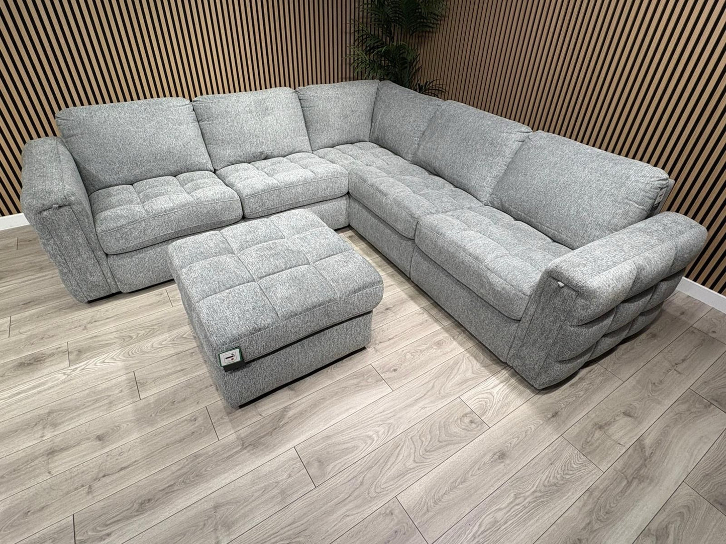 DFS - MAVAM Modular Premium Fabric 2 Corner 2 Sofa + Footstool - RRP £3499