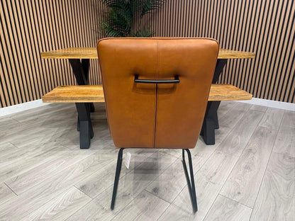 Next Sample - Cuba Mango Wood Dining Set, Different Combinations Available