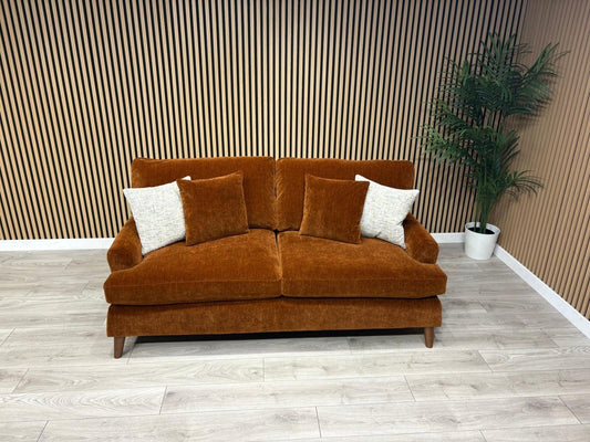 Furniture Village JACKSON Fabric Velvet 3 Seater Sofa - RRP £995