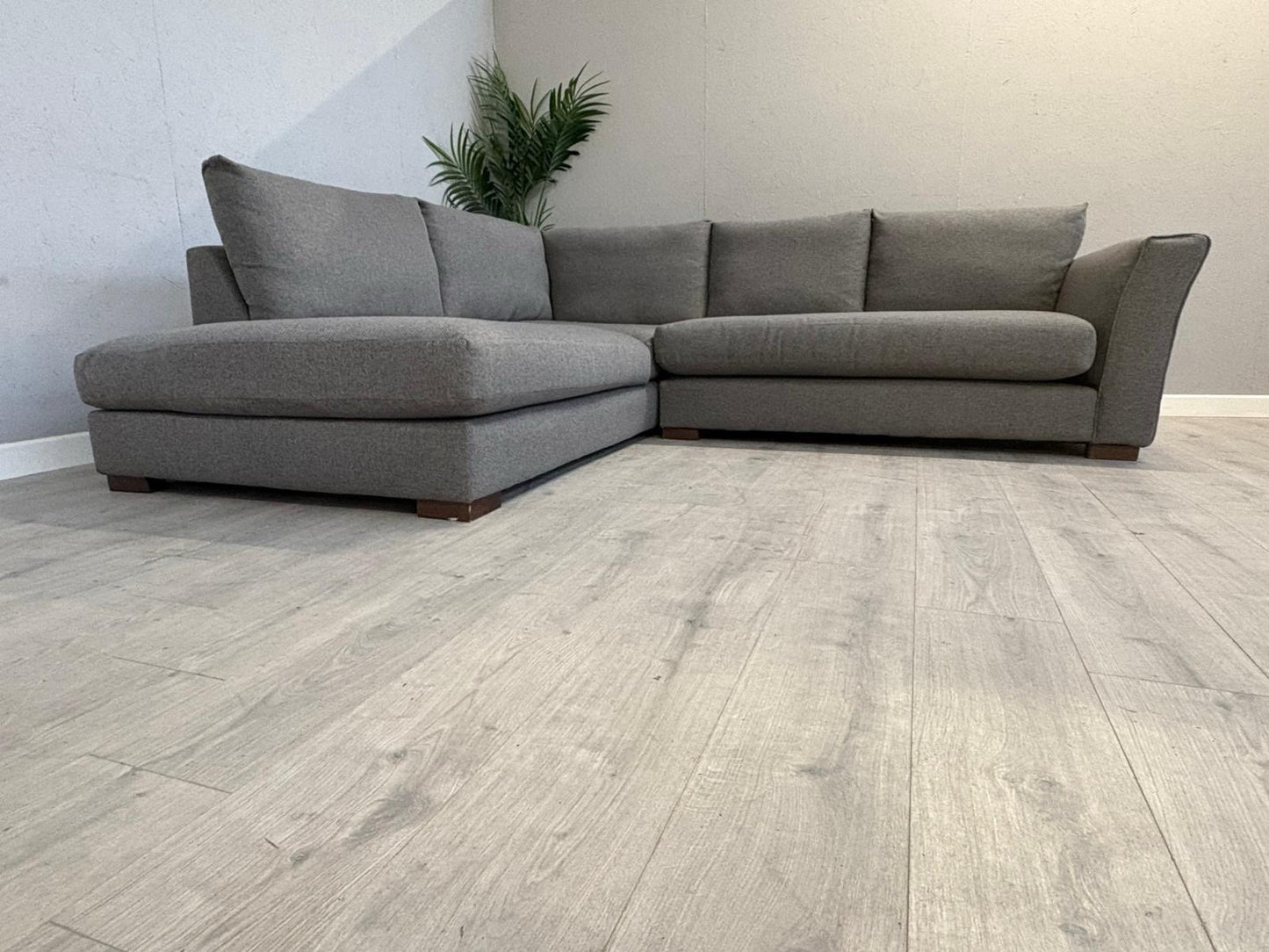 DFS KAIZER / PAIGNTON LHF Open End Chaise Fabric Corner Sofa - RRP £1499