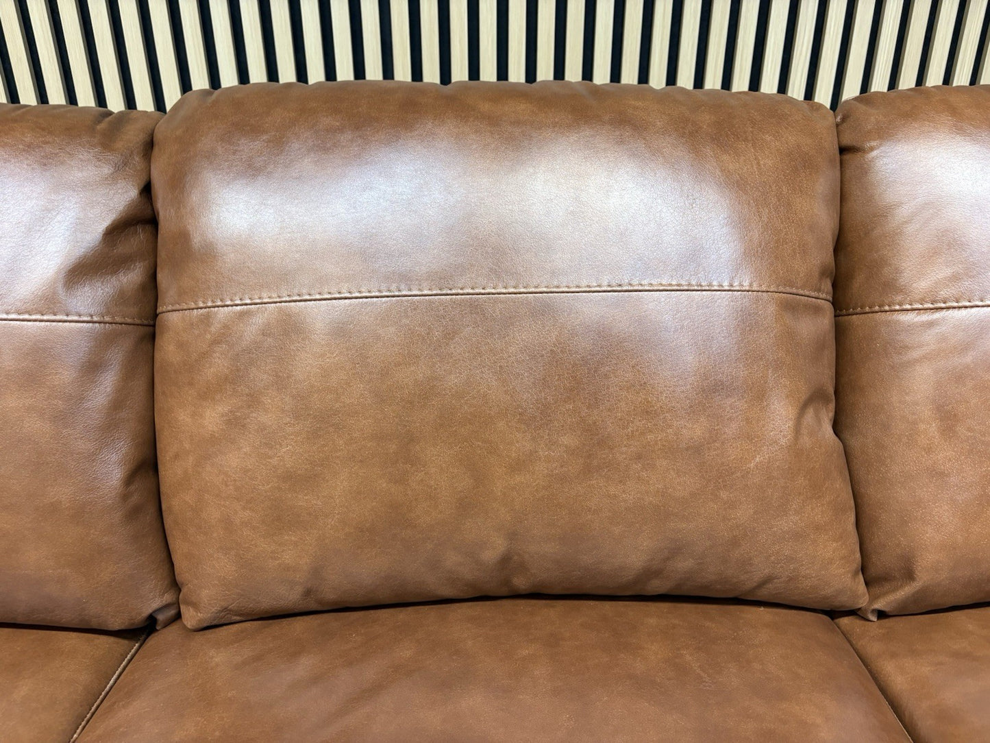 John Lewis BAILEY Style Leather 2 Corner 2 Sofa, Tan - RRP £3,679