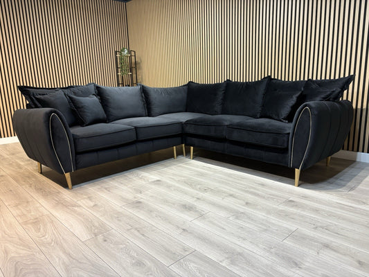 Sofology GABRIELLE Style Fabric Corner Sofa ( 2 Corner 2 ) - RRP £2,599