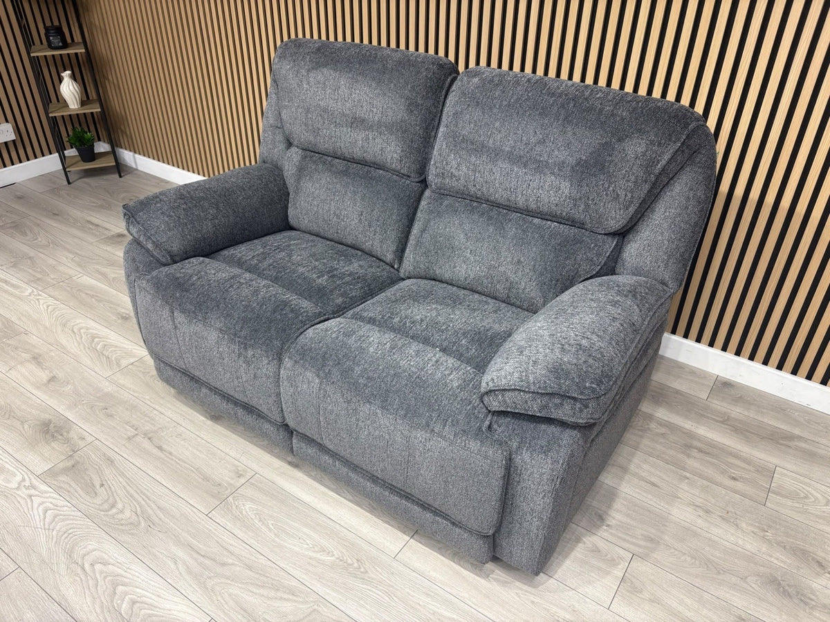 ORLANDO Fabric 2 Seater Power Recliner Sofa - RRP £1599