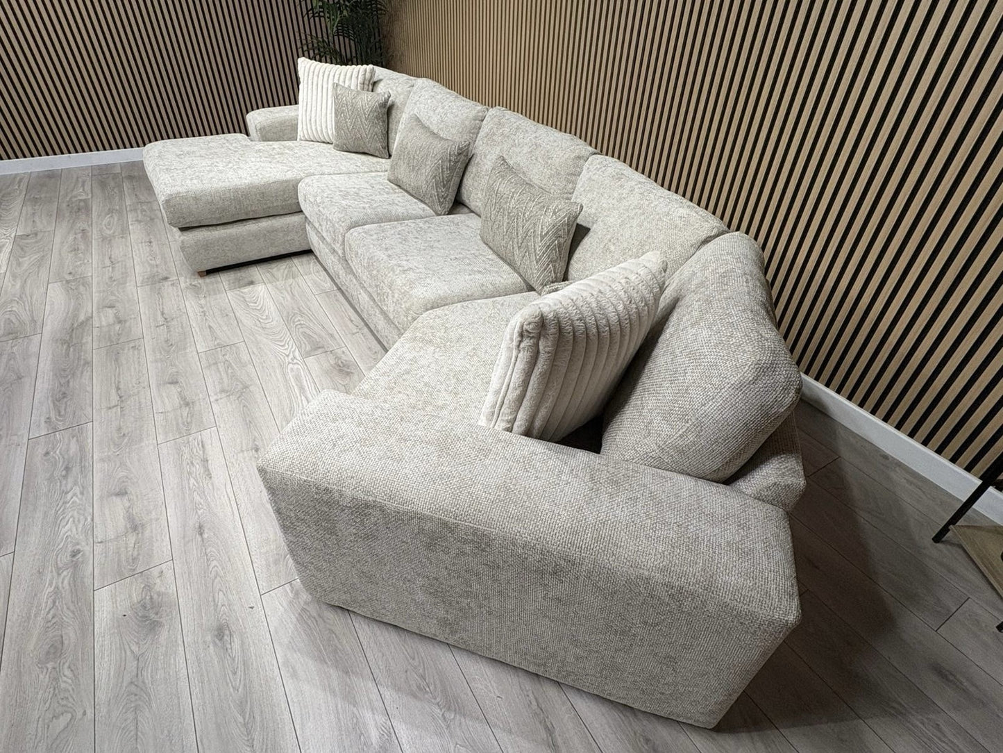 DFS Sample - Pandora LHF Large Chaise Corner Sofa - RRP: £3495