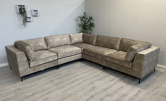 Westbridge ELIJAH Premium Fabric Large Modular 2 Corner 2 Sofa - RRP £3,799