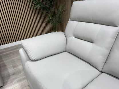TREND Leather 3 + 2 Seater Power Sofa Set - RRP £4595