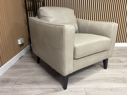 John Lewis BAILEY Style Leather Armchair RRP £1295
