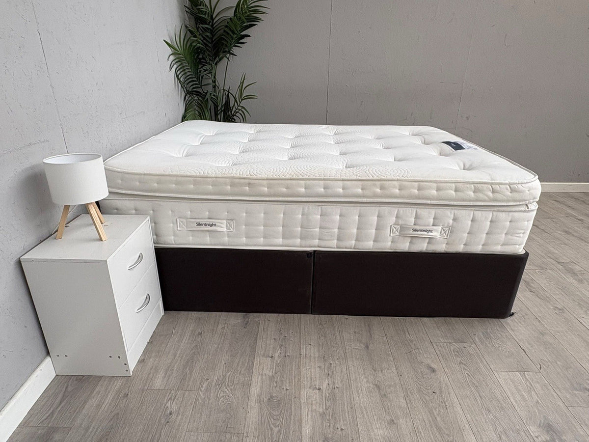 Silentnight Geltex Ultra 4000 Box Top 5ft Kingsize Mattress, Medium - RRP £1399