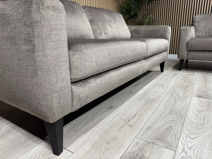 John Lewis BAILEY Style Fabric 3 Seater + 2 Seater Sofa Set, Stone - RRP £2,978