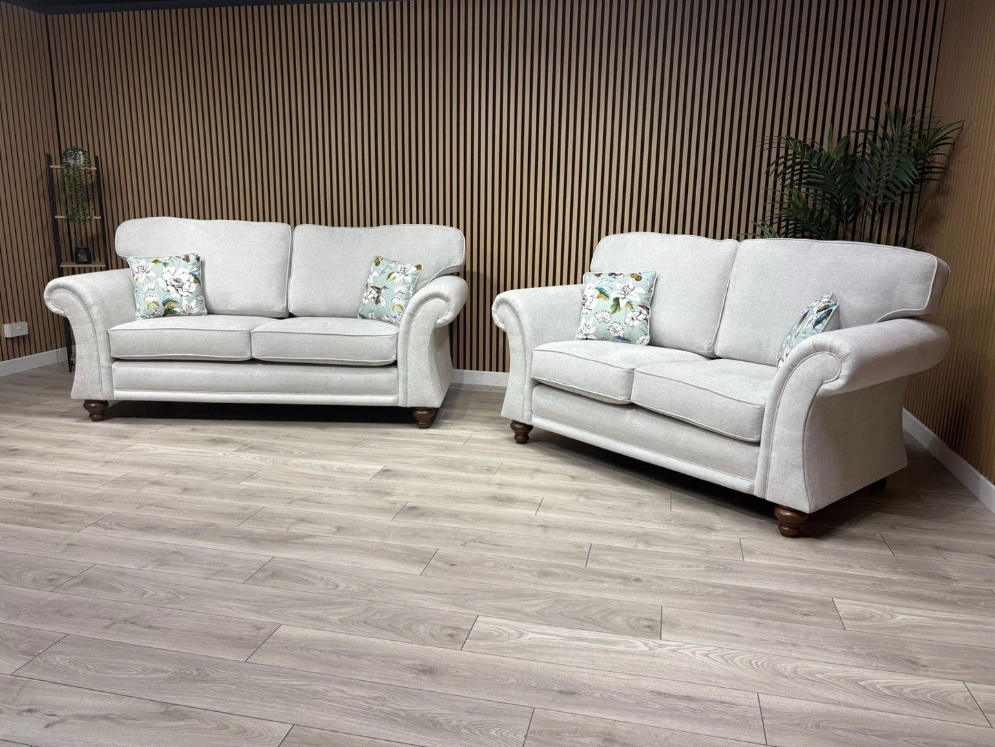 Furniture Village Grosvenor Fabric 3+2 Seater Sofa Set - RRP £2795