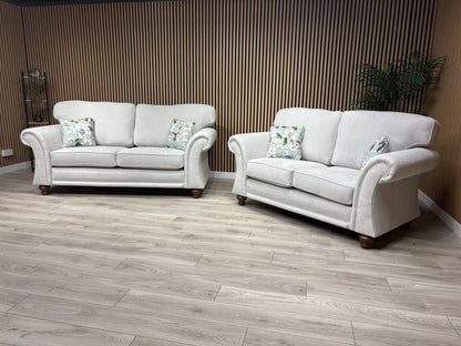 Furniture Village Grosvenor Fabric 3+2 Seater Sofa Set - RRP £2795