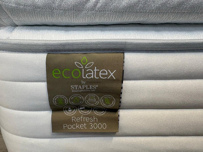 Staples and Co. Eco Latex Refresh Pocket 3000 Mattress, 5ft Kingsize - RRP £1,499
