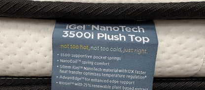 IGEL Nanotech 3500i 4ft 6 Double Mattress, Medium - RRP £1,599