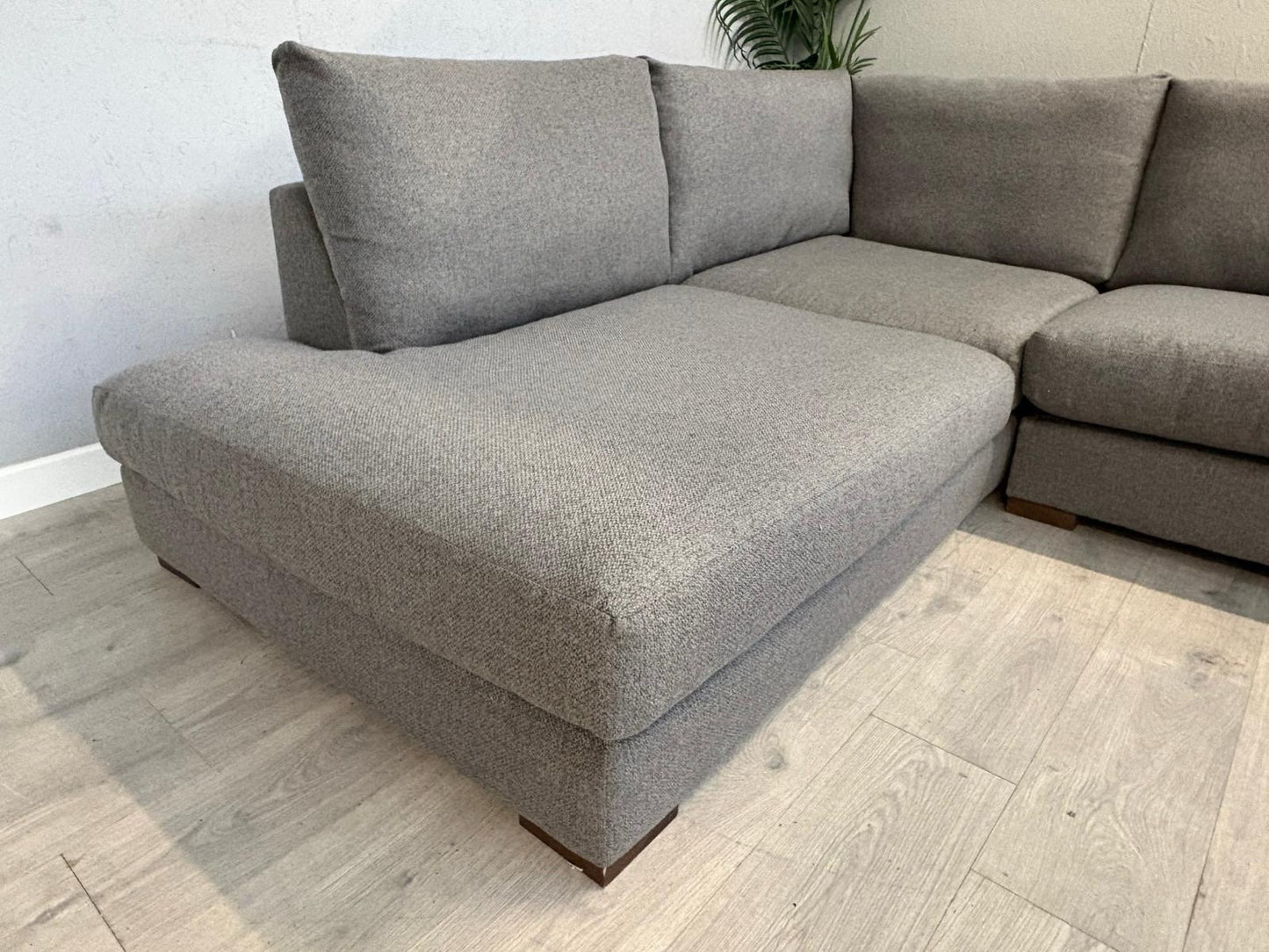 DFS KAIZER / PAIGNTON LHF Open End Chaise Fabric Corner Sofa - RRP £1499