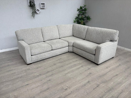 Furniture Village Fabric RHF Corner Sofa - RRP £2,295