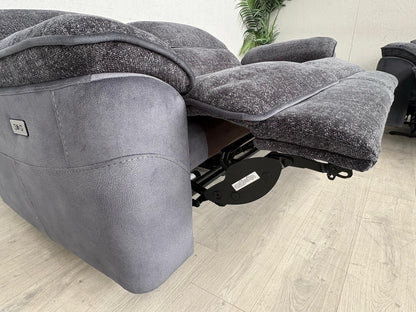 DFS Fontaine 3 Seater + 2 Seater Power Recliner Sofa Set  - RRP £1,978
